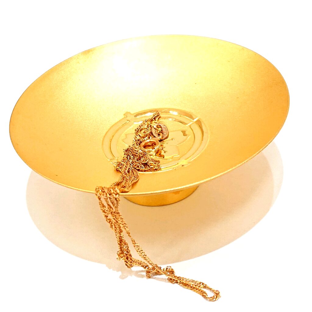 純金 金杯 Ｋ18 ネックレス